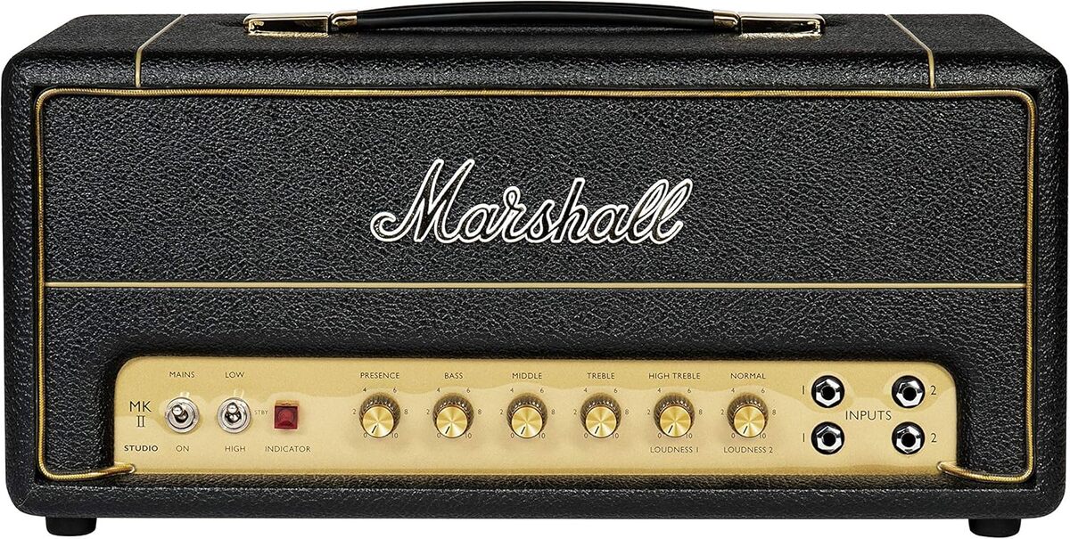 Test de l'ampli Marshall Studio Vintage SV20H Head MKII Noir