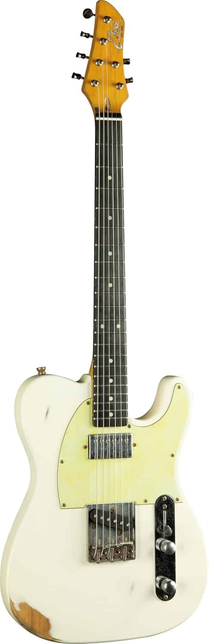 Test : eko Guitars Tero Relic Olympic White, guitare électrique au style vintage