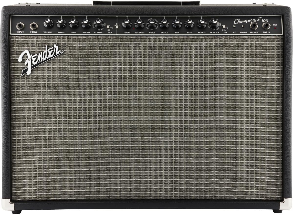 Test : fender Champion II 100, ampli guitare électrique 100W