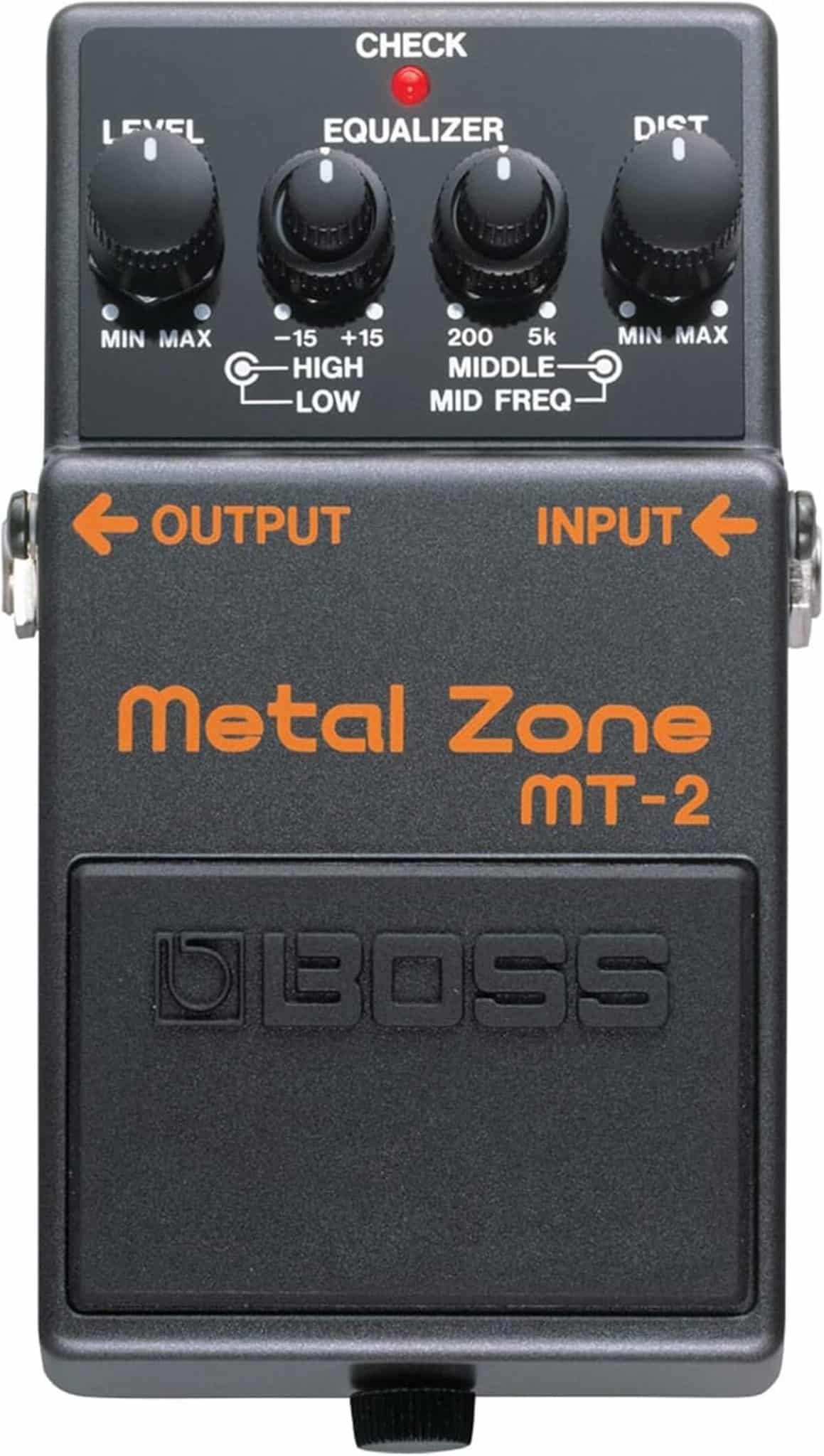 Test : pédale Metal Zone MT-2 BOSS, distorsion au top