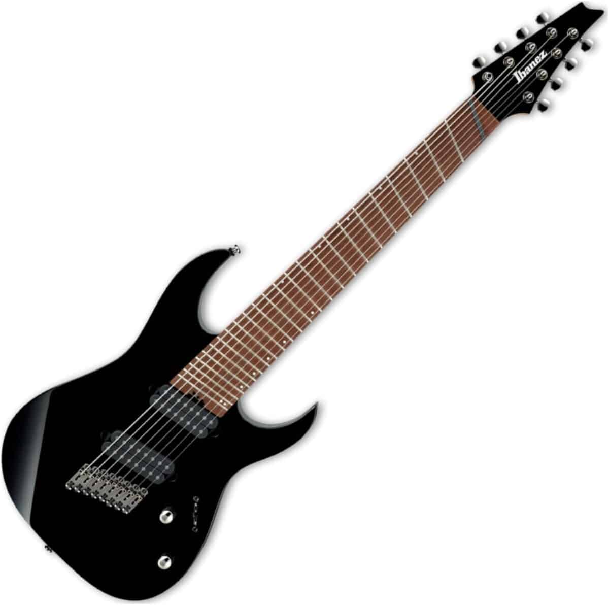 Test de la guitare 8 cordes Ibanez RGMS8-BK