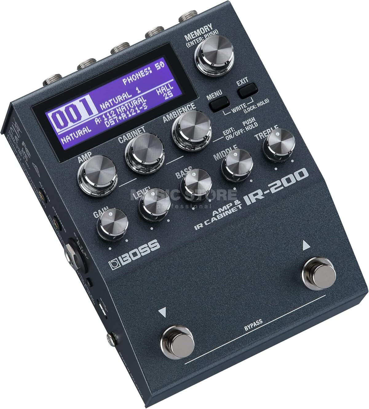 Test de la pédale BOSS IR-200 : expérience sonore premium