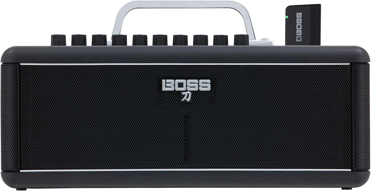 Test de l'ampli guitare sans fil Katana Air BOSS