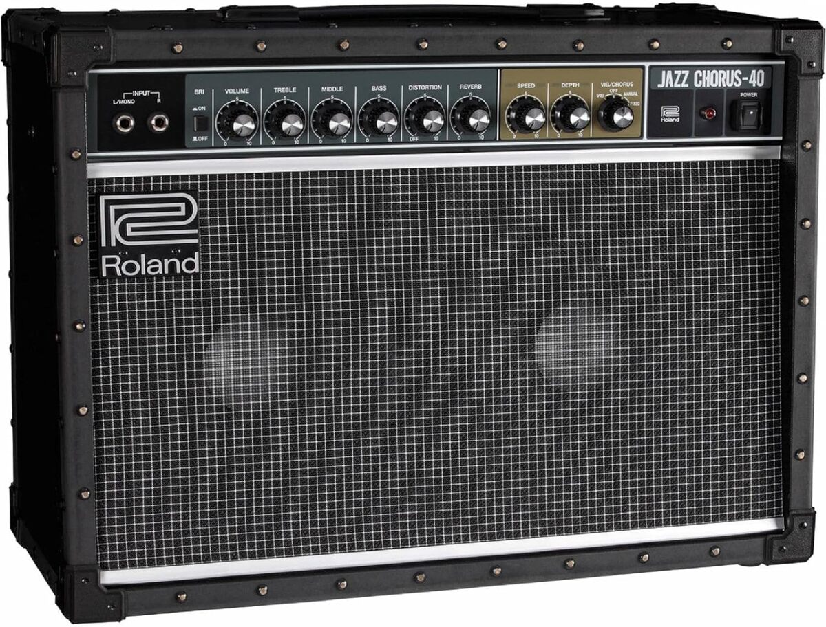 Test de l'amplificateur Roland JC-40 Jazz Chorus