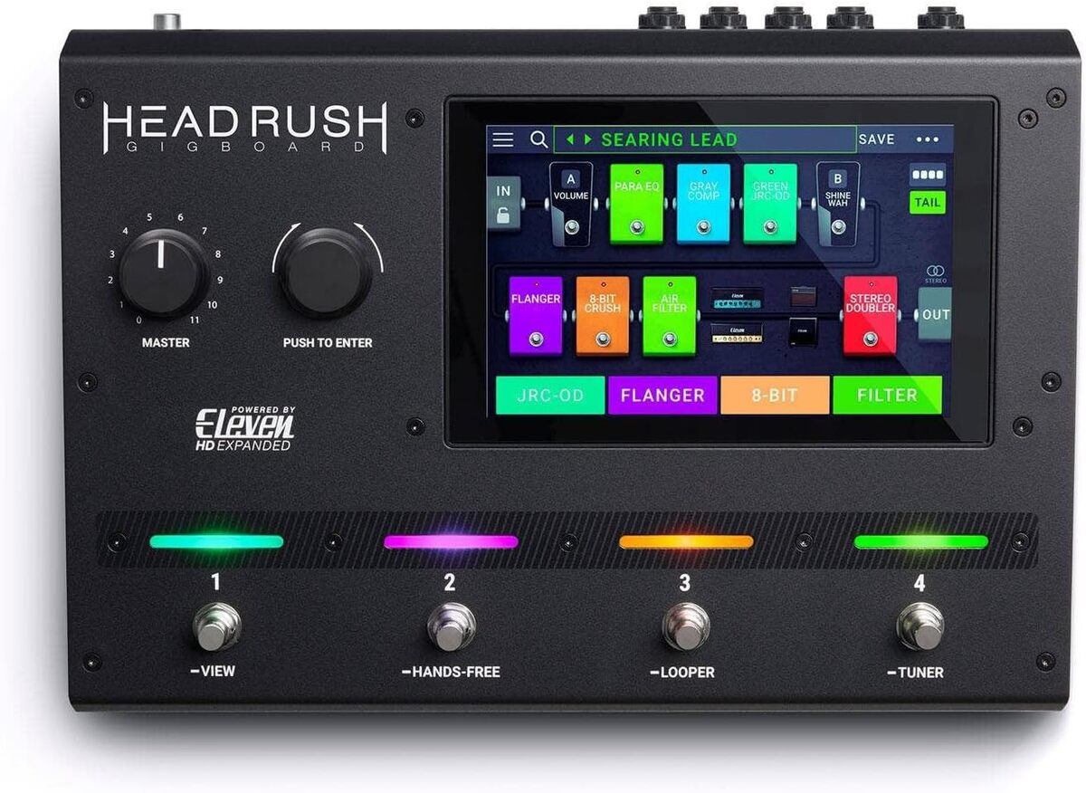 Test du processeur multi-effets ultra-portable HeadRush Gigboard