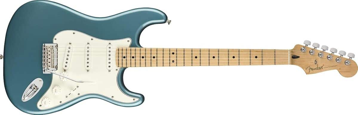 Test Fender Player Stratocaster : guitare électrique érable tidepool