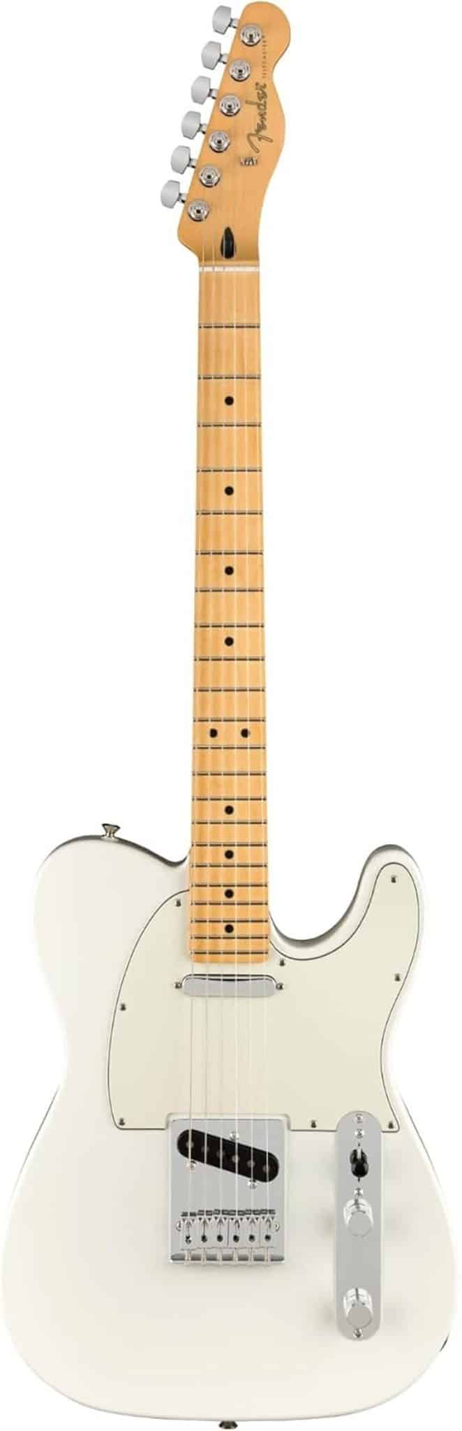 Test : fender Player Telecaster blanche polaire