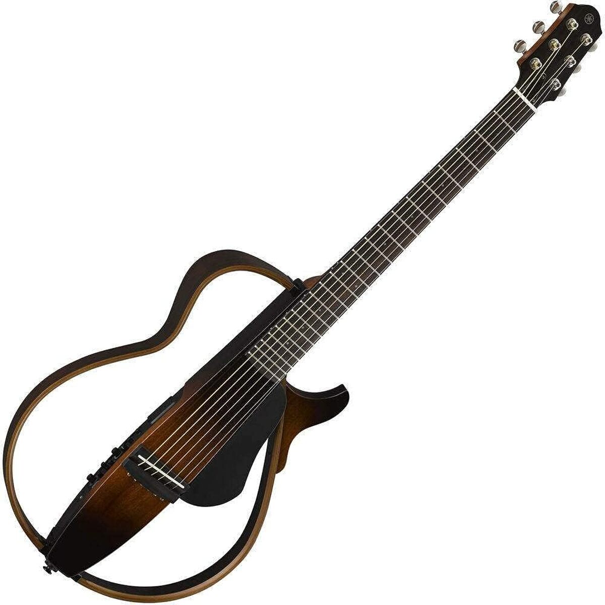 Test : guitare électrique Yamaha SLG200S noire/marron