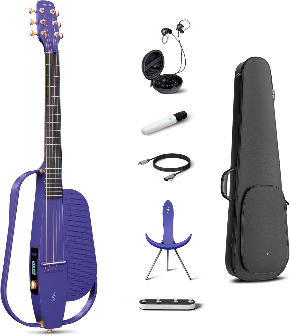 Test : guitare Enya NEXG2, l'acoustique électrique professionnelle en fibre de carbone