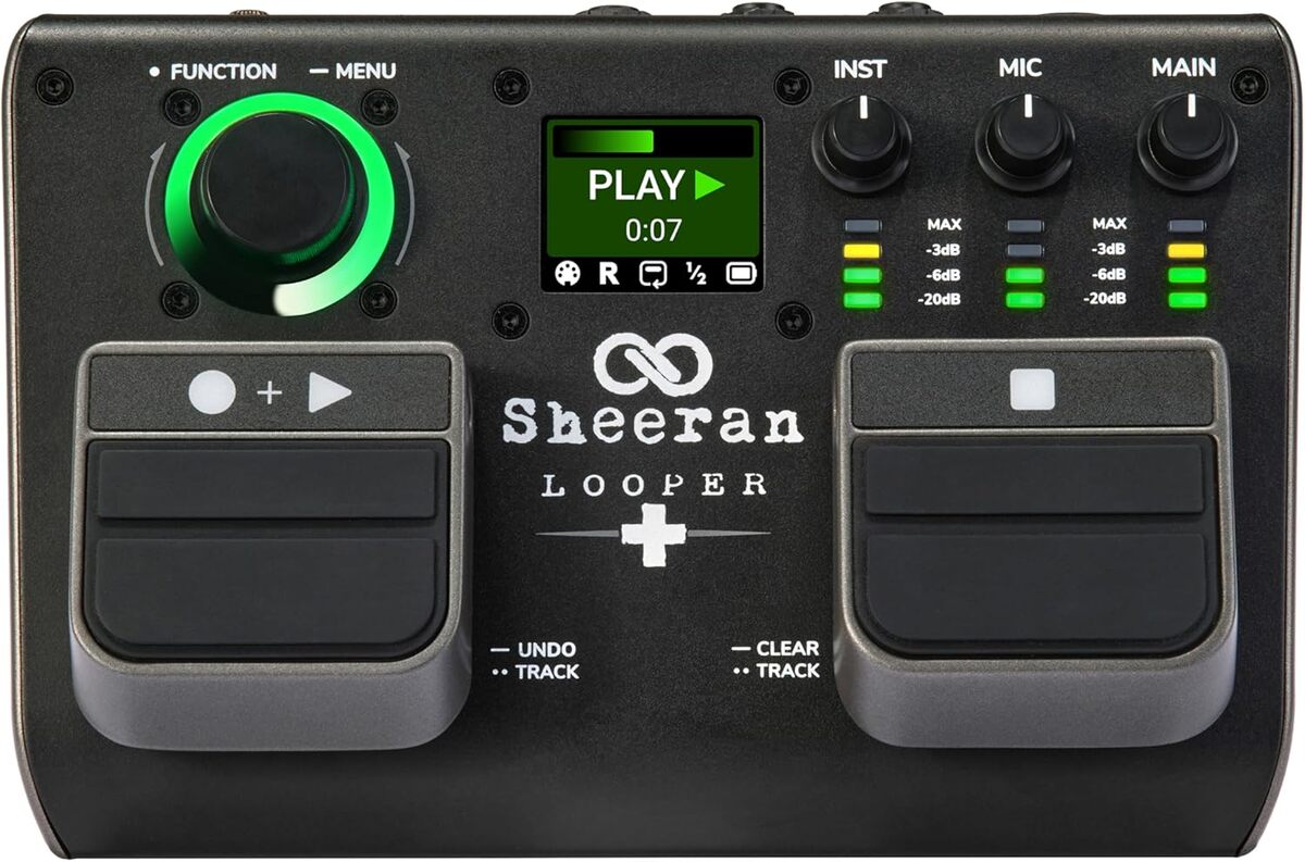 Test : pédale Sheeran Looper+ pour musiciens exigeants