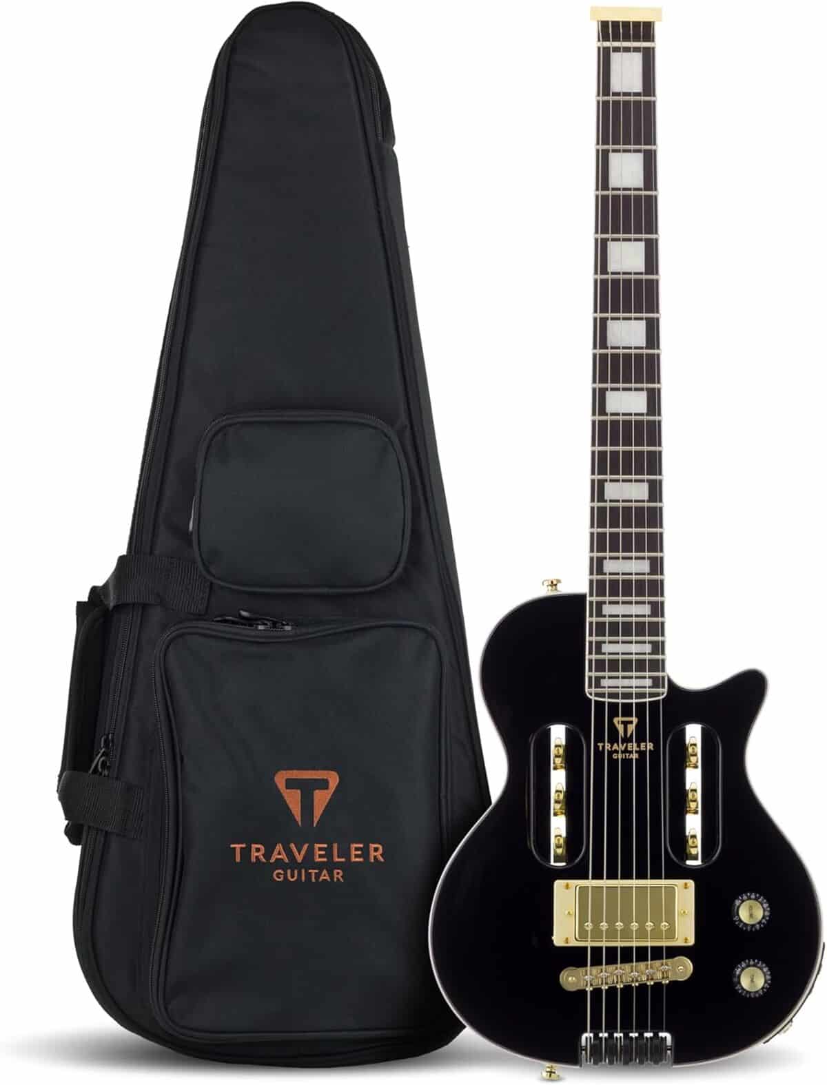Test : traveler Guitar EG-1 Noir brillant, la guitare électrique compacte