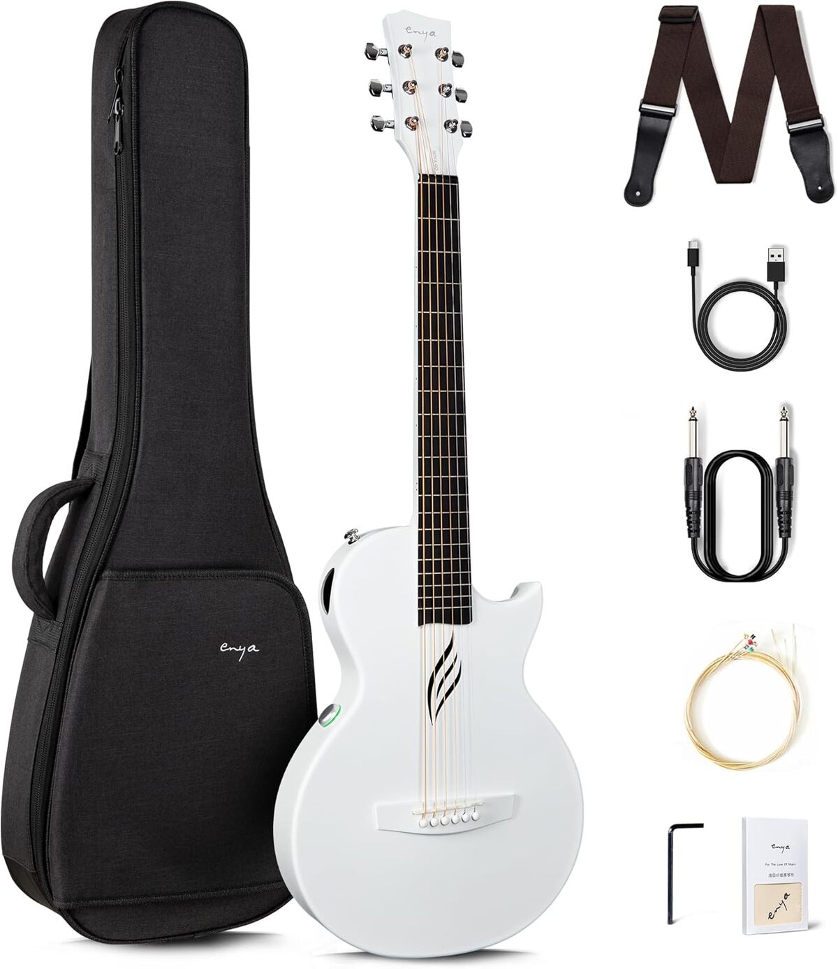 Test de la Enya Nova Go SP1 : guitare électro-acoustique compacte et moderne