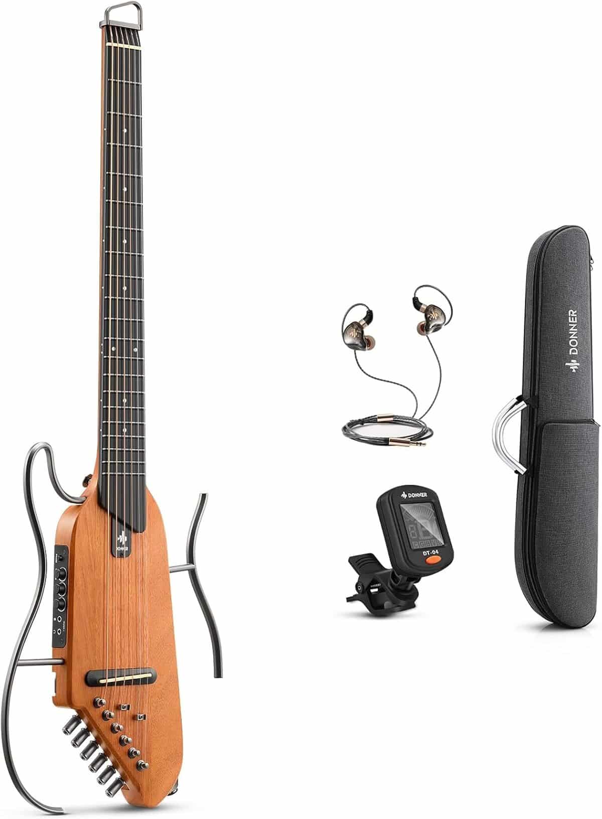 Test : donner HUSH-I guitare de voyage, ultra légère et silencieuse