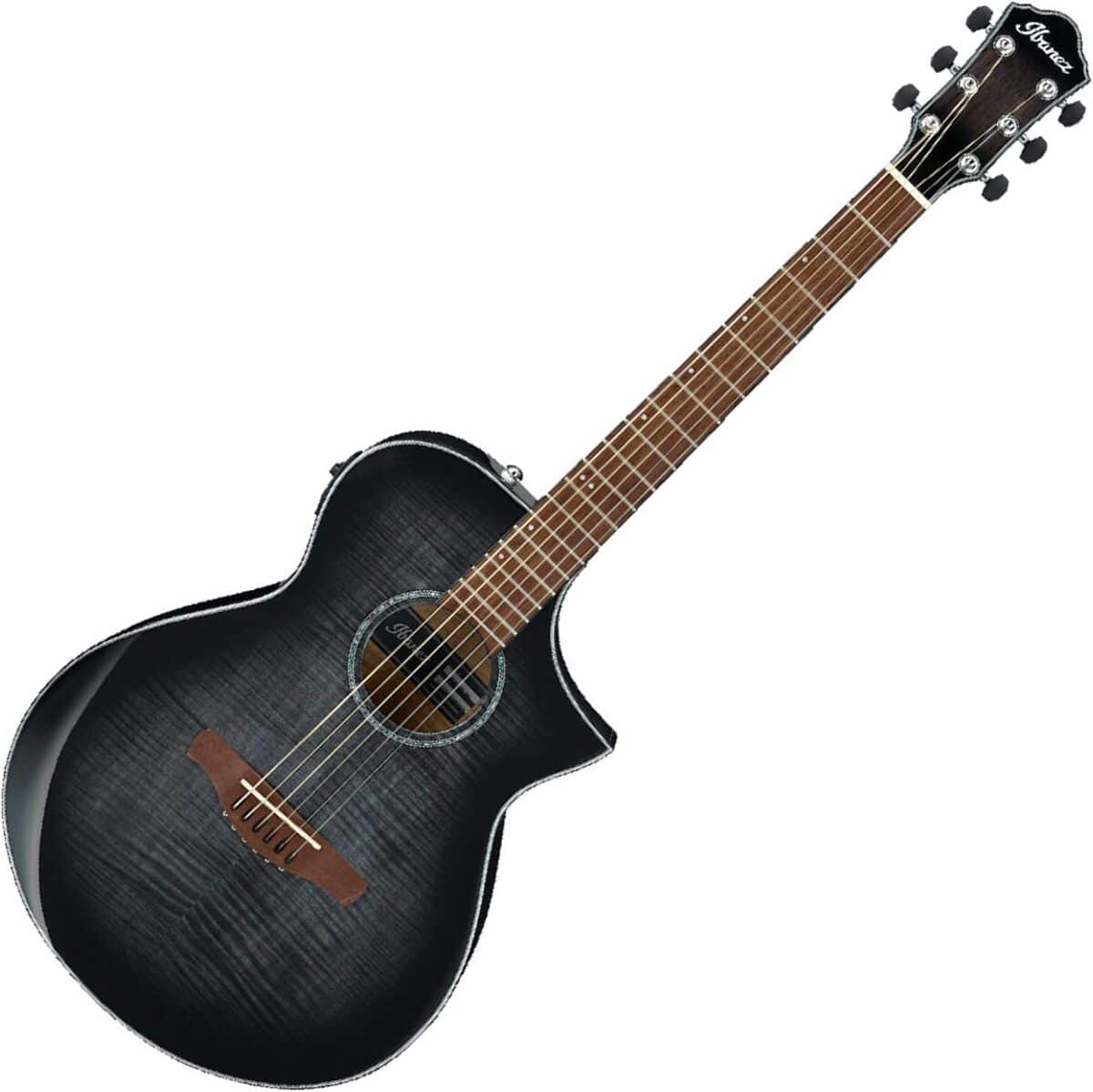 Test : guitare acoustique Ibanez AEWC400-TKS