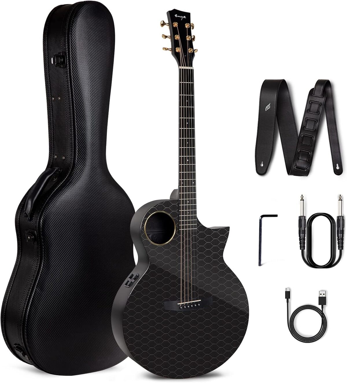 Test : guitare en carbone Enya X4 PRO EA-X4E