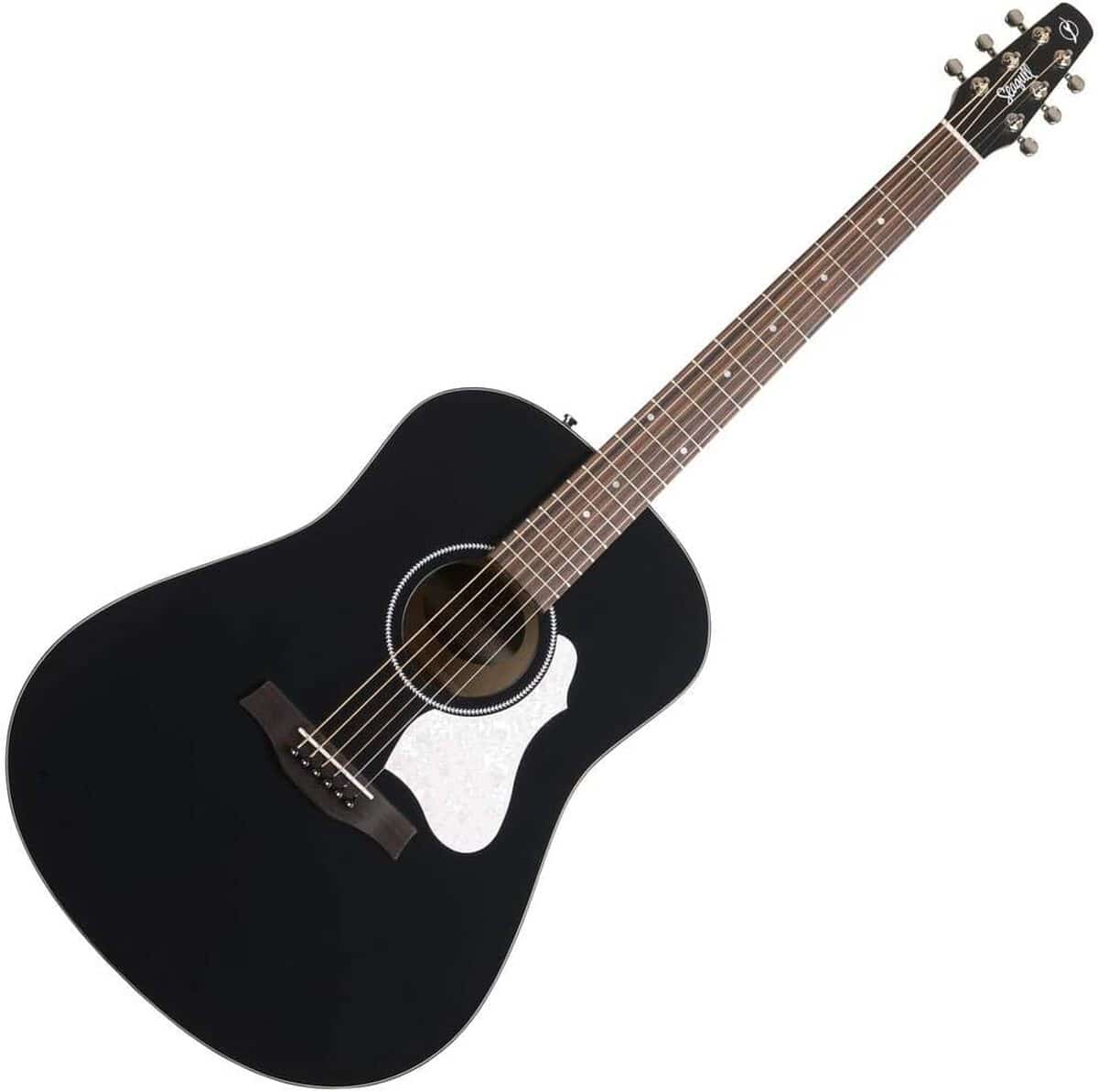 Test : guitare Seagull S6 acoustique électrique noire