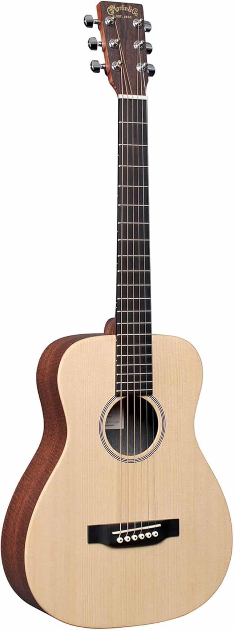 Test de la MARTIN GUITARS LX1 LITTLE T : la folk de voyage idéale