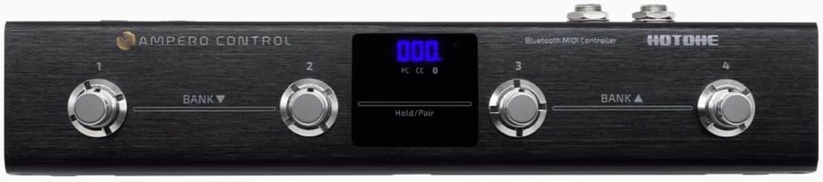 Test du pédalier MIDI Hotone Ampero Control pour guitare