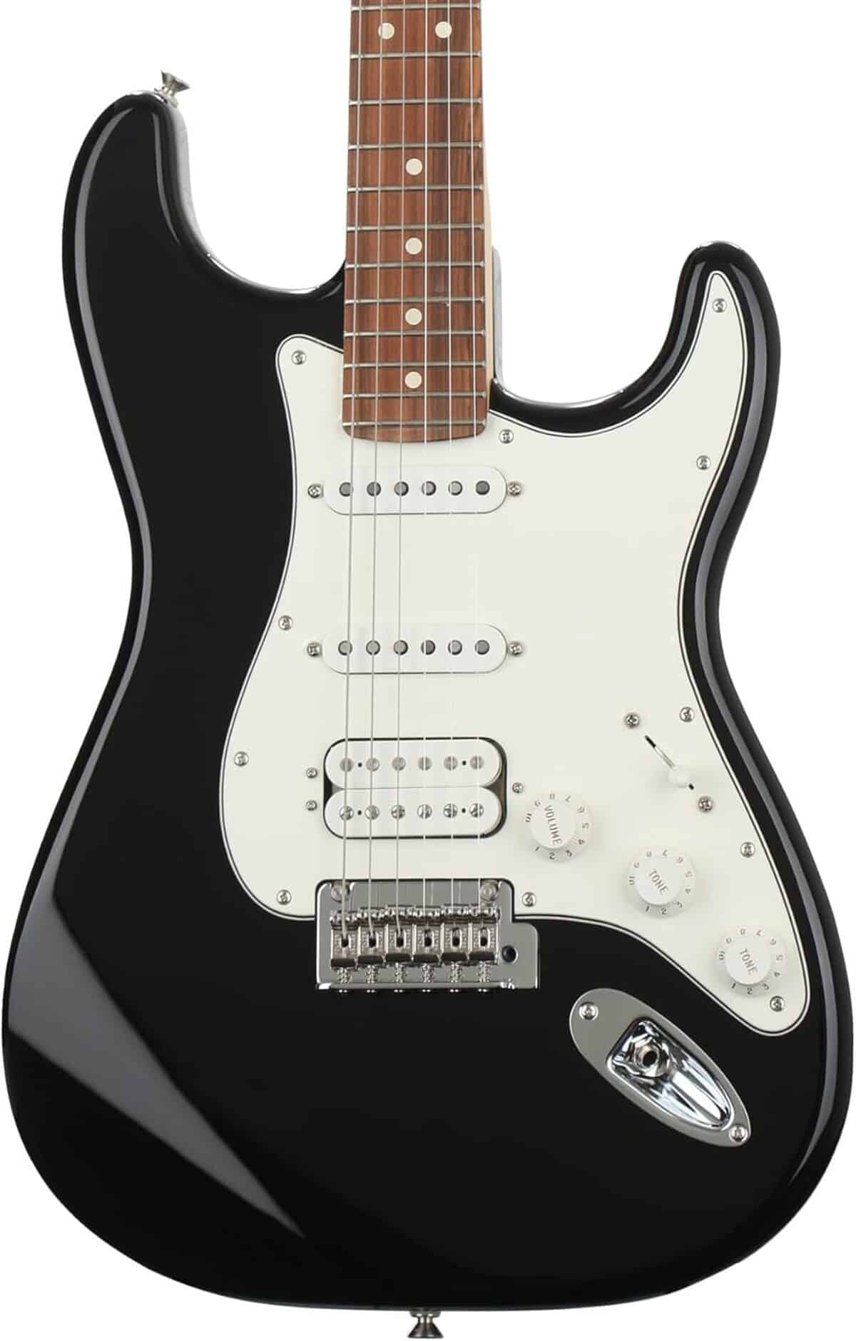 Test Fender Stratocaster Pau Ferro Noir : guitare électrique incontournable