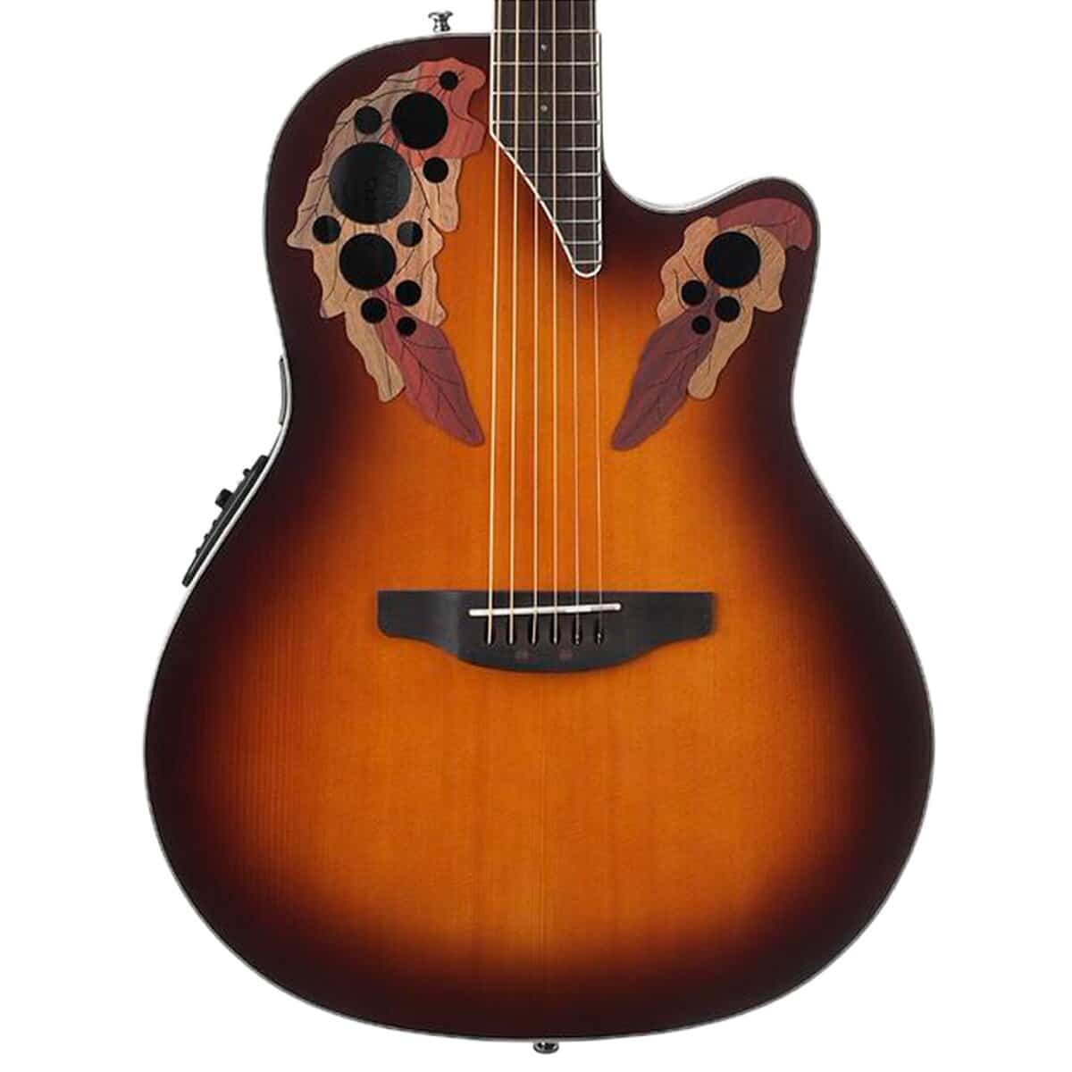 Test : ovation celebrity elite, guitare électro-acoustique sunburst