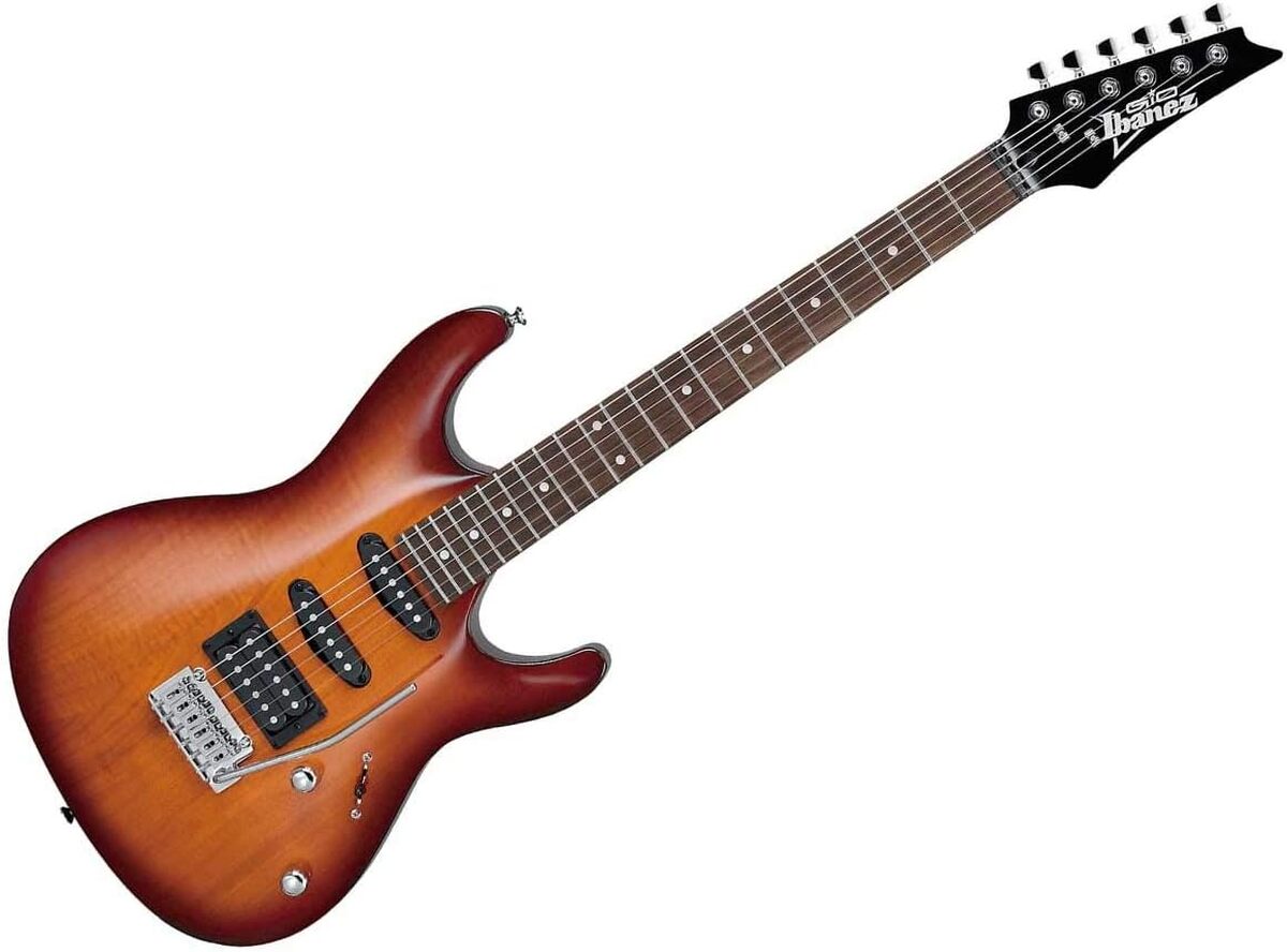 Test : ibanez GSA60-BS, guitare électrique Brown Sunburst