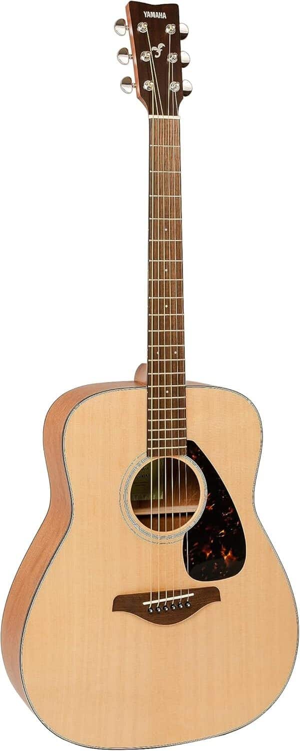 Yamaha FG800 Guitare Folk Finition Naturelle – Guitare acoustique avec une sonorité riche et authentique – Guitare pour débutants, adultes & adolescents – Guitare 4/4