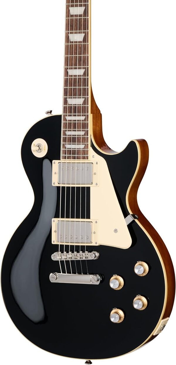 Epiphone Les Paul Standard 60s Ebony - Guitare Électrique à Coupe Simple