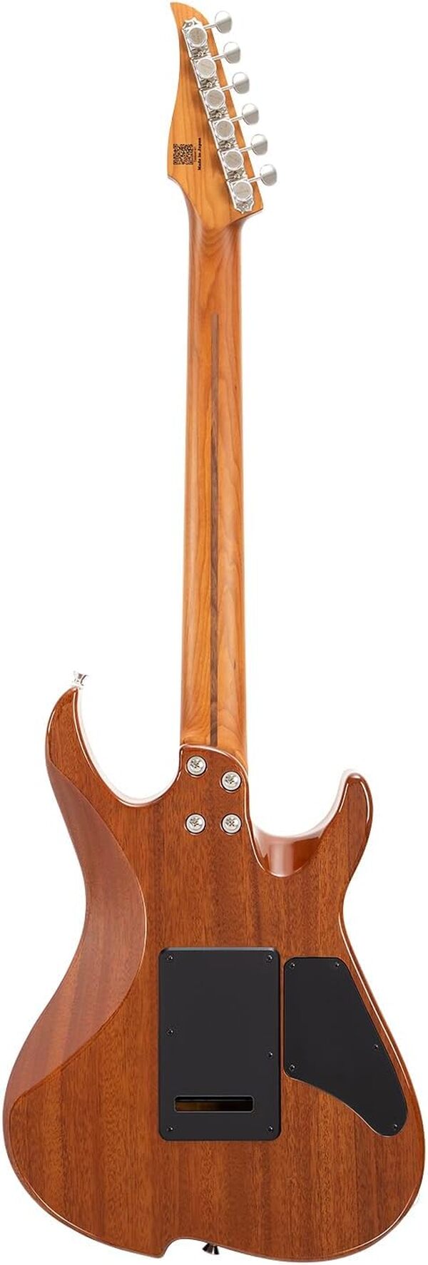 Vola Guitare électrique OZ TNC LH Charcoal Black Gloss Fabriqué au JaponTable en érable flammé massif Manche en érable rôti Frettes en acier inoxydable Matériel Gotoh 6 cordes Col en C moderne