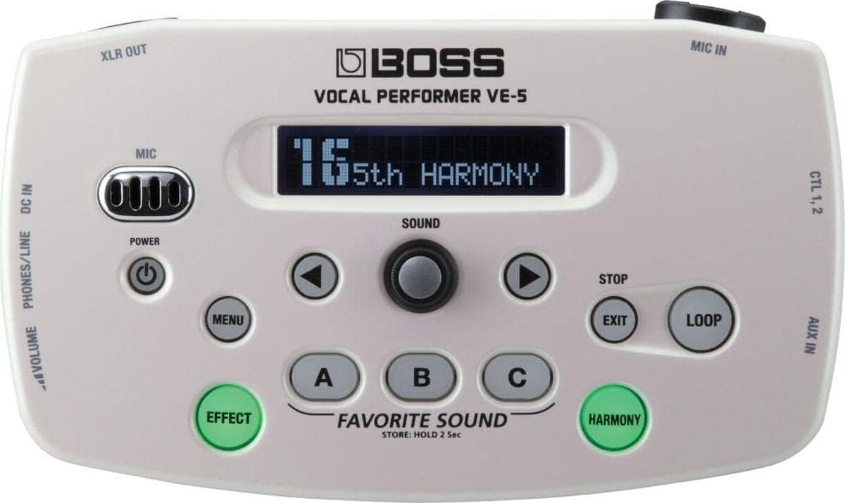 Test du BOSS VE-5 White : performance vocale portable