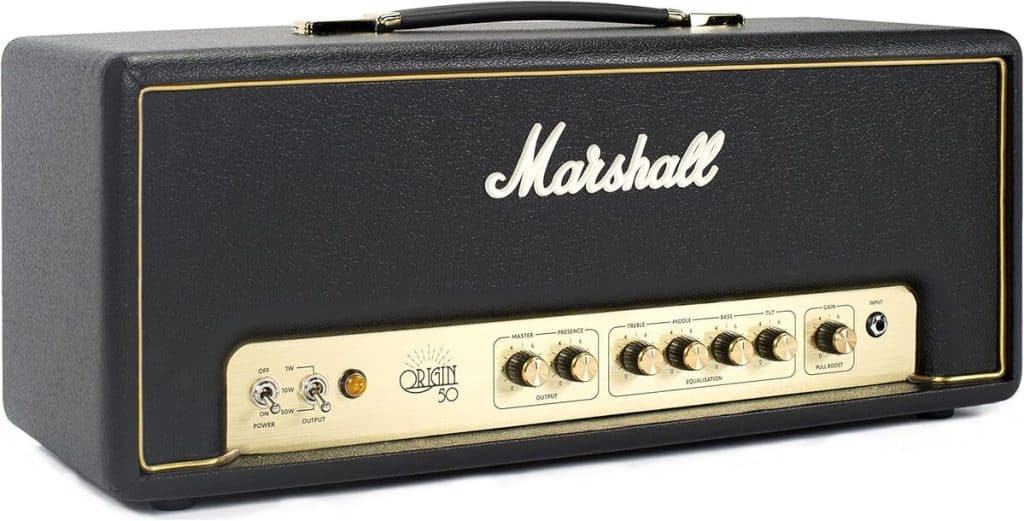 Test du Marshall Origin 50 Head : puissance et sonorité au rendez-vous