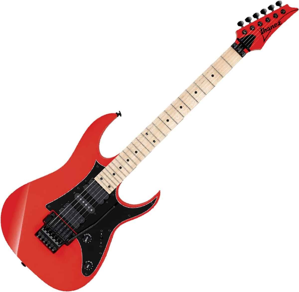 Test guitare électrique : ibanez Genesis RG550-RF Road Flare Red
