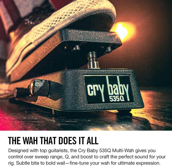 Pédale Dunlop Wah Wah - Noir