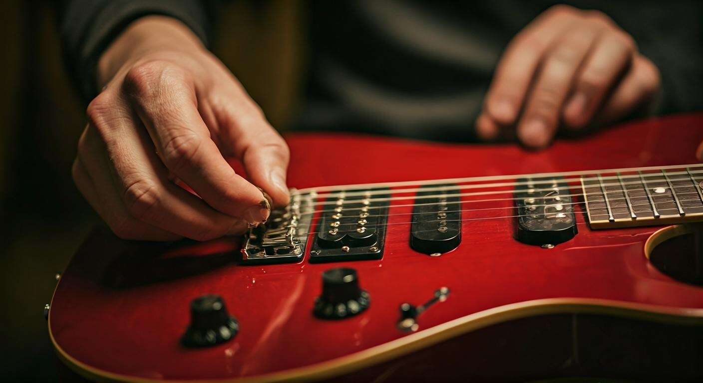 Comment résoudre un grésillement dans votre guitare électrique