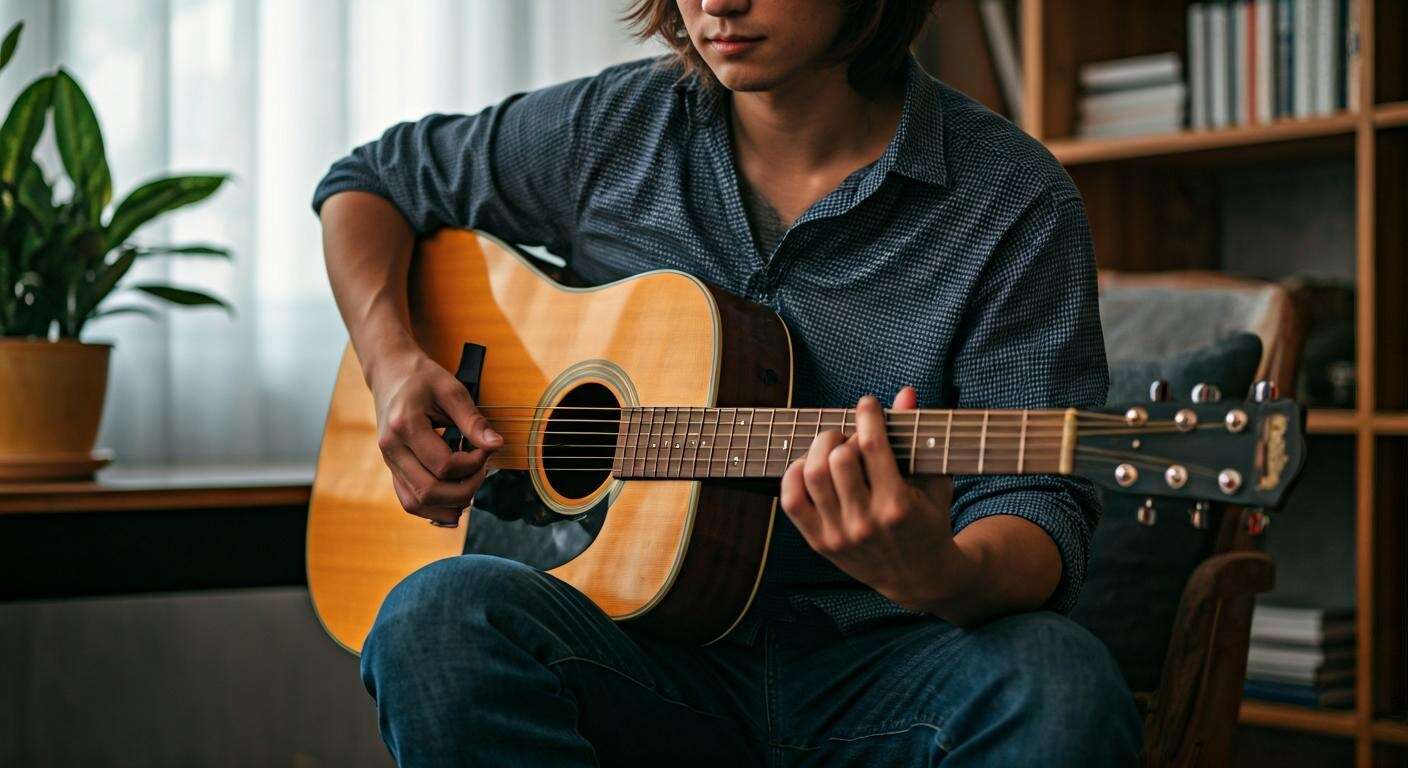 Les accords de guitare pour débutants : apprendre les positions de base