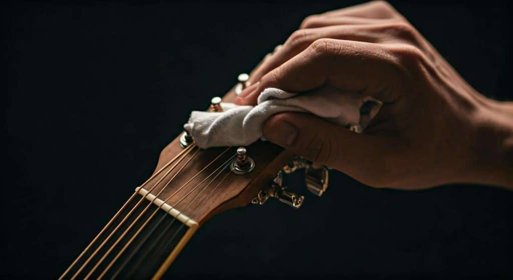 Nettoyer la tête de la guitare : importance et technique