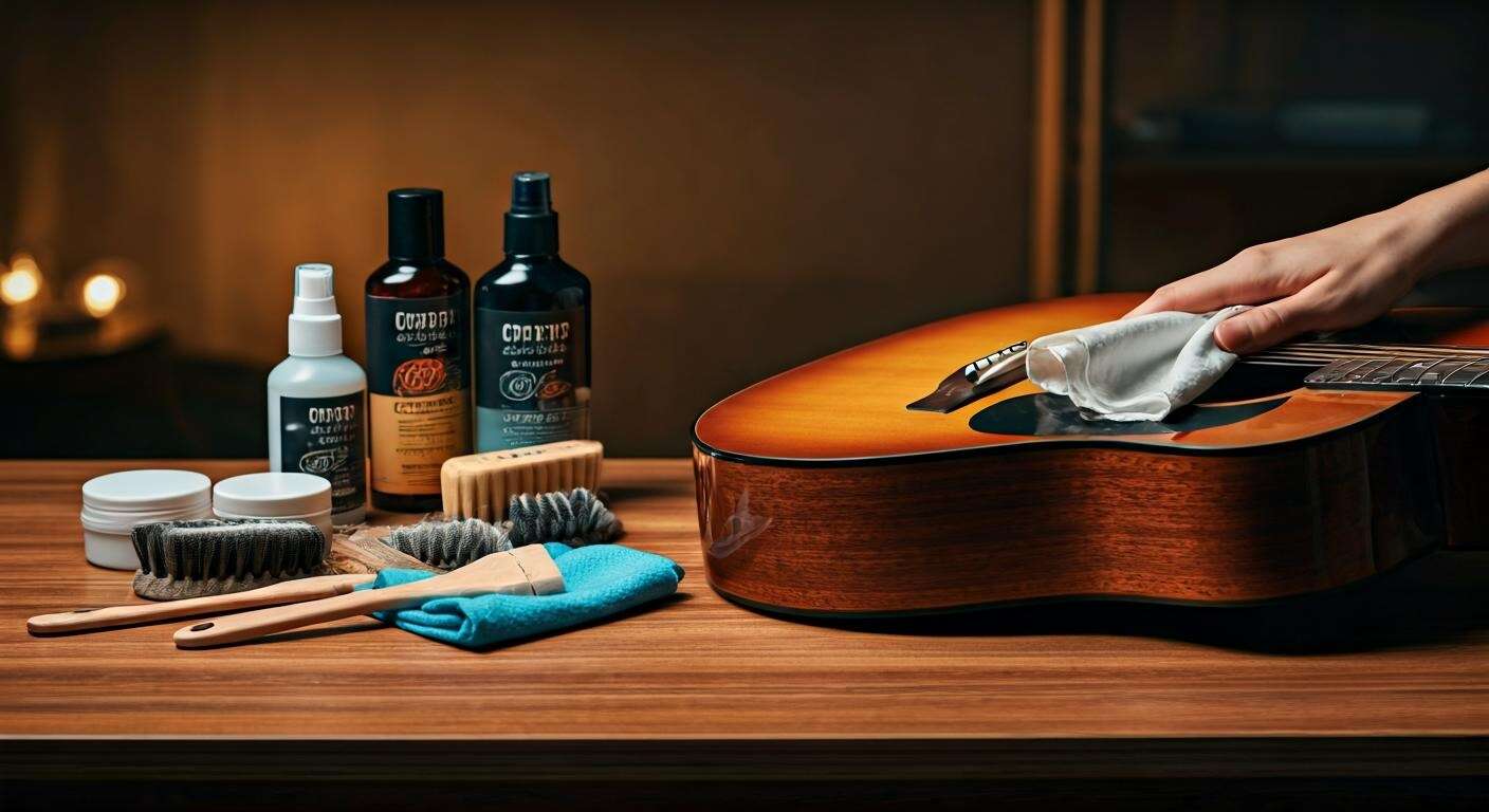 Entretien de votre guitare : kits de nettoyage incontournables