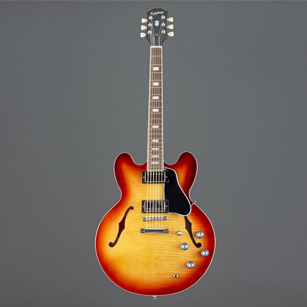 ES-335 Figured Raspberry Tea Burst
