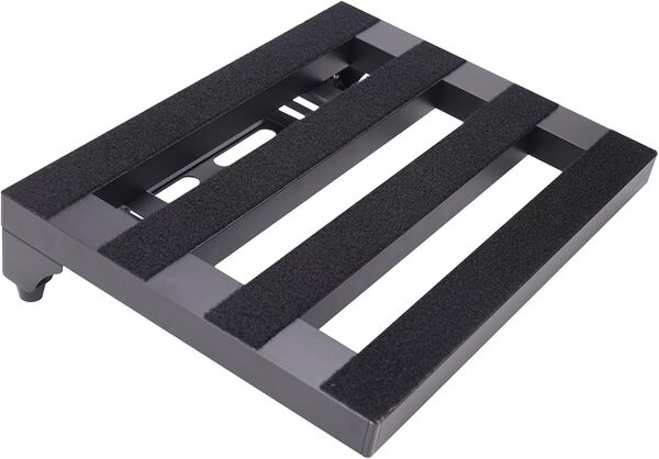 SOYAN Pédalier de guitare super léger de 1 kg, 35,6 x 26,9 cm, en alliage d'aluminium avec support d'alimentation