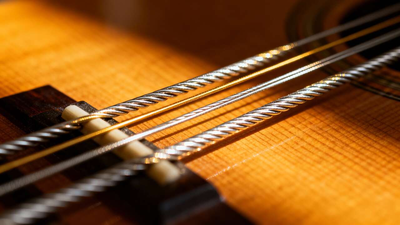 Cordes métalliques puissantes pour le métal énergique