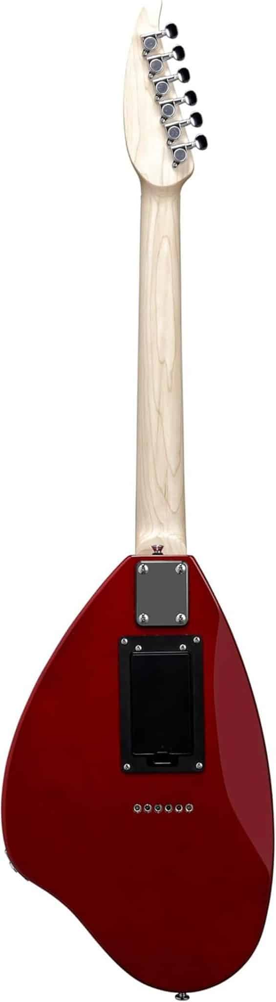 Vox APC-1 Guitare électrique avec amplificateur intégré et haut-parleur, machine à effets et rythmes Rouge