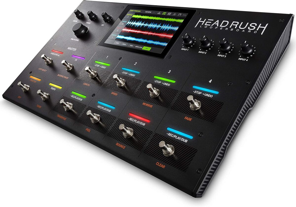 Test de la HeadRush Looperboard : loop station puissante pour guitare et basse