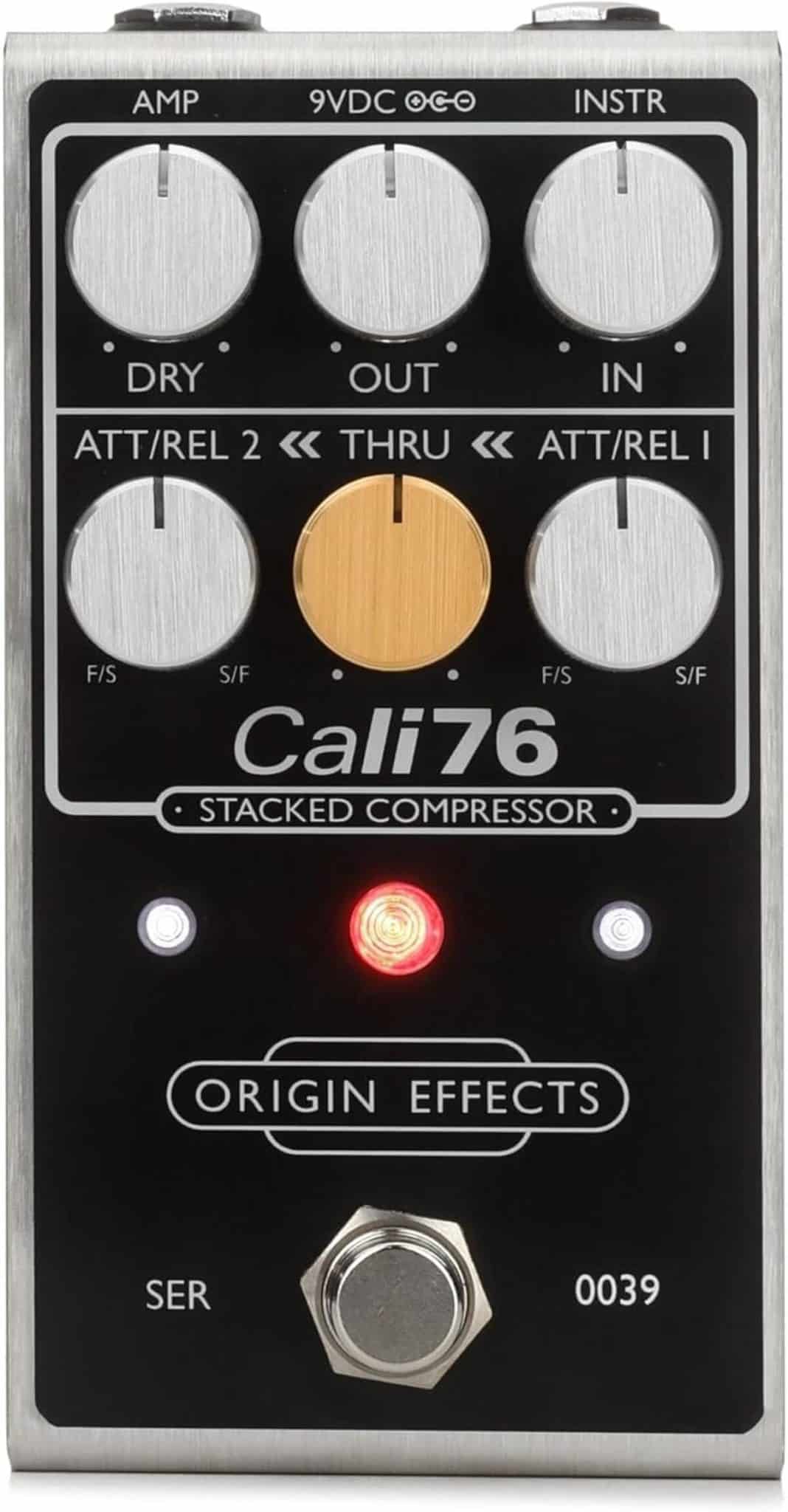 Test de la pédale compresseur Origin Effects Cali76 Noir