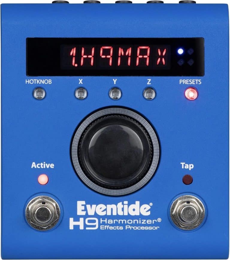 Test de la pédale multi-effets Eventide H9 Max Blue