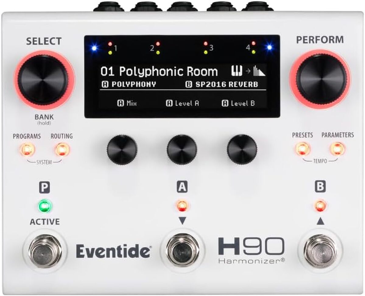 Test de la pédale Multi-FX Eventide H90 Harmonizer