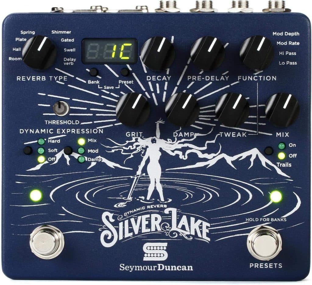 Test de la pédale Seymour Duncan Silver-Lake dynamic reverb