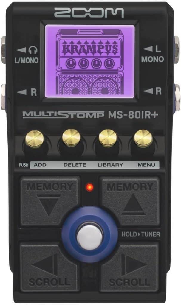 Test du Zoom MS-80IR+ : simulateur d'ampli et enceinte au format pédale