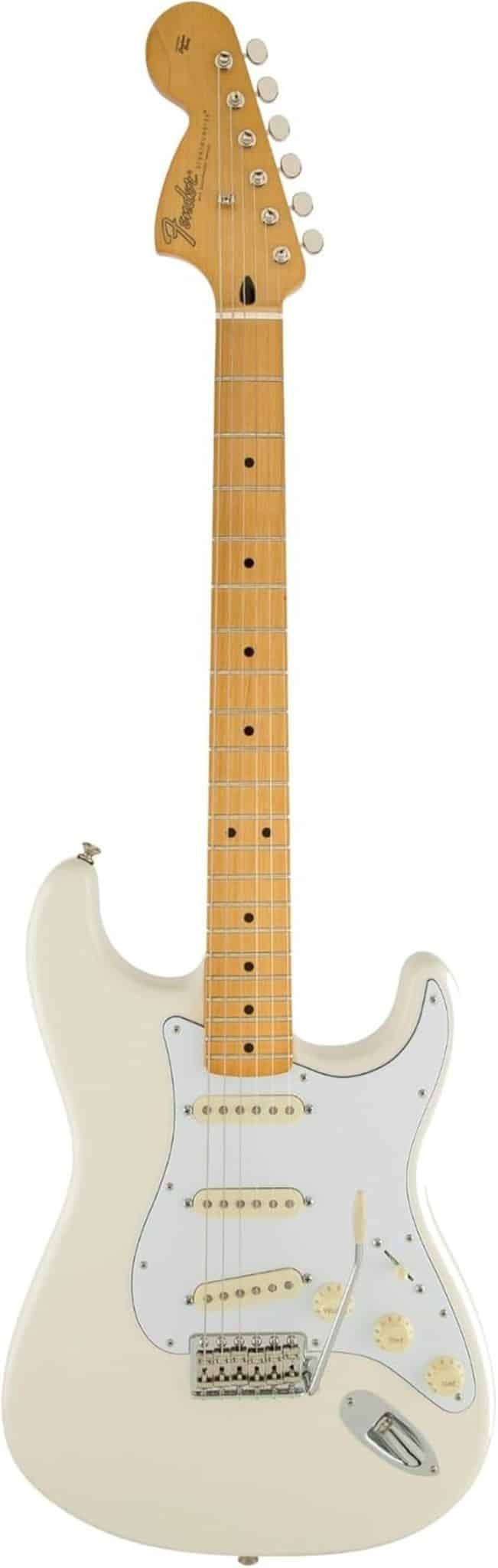 Test : guitare Jimi Hendrix Signature Strat Olympic White