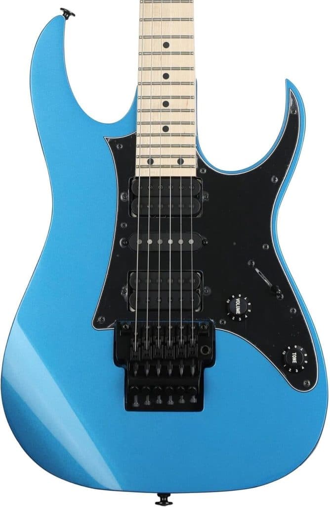 Test Ibanez Genesis RG550-EB : guitare électrique blue d'exception