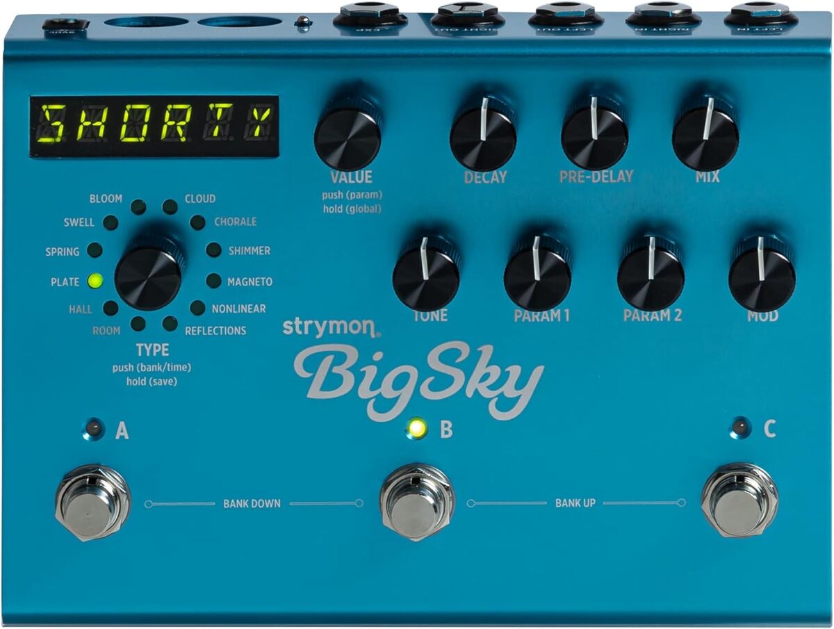 Test : strymon Big Sky, l'ultime multi reverb pour guitares