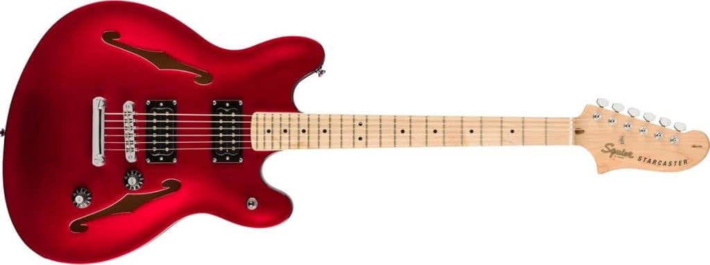 Test de la Fender Affinity Starcaster : design éblouissant et apprentissage intégré